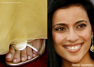 Bahar Soomekh's Feet