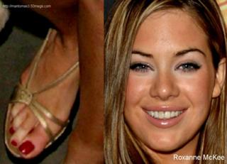 Roxanne McKee's Feet